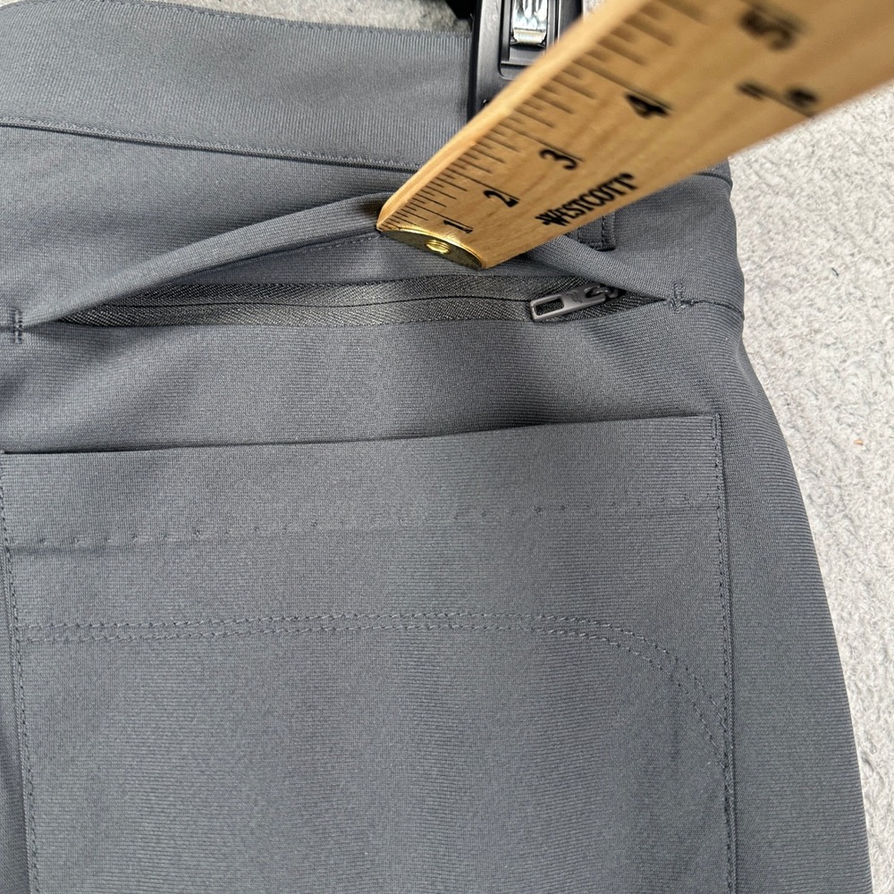 Fabletics Men's Gray Slim Performance Pants - Picture 5 of 9